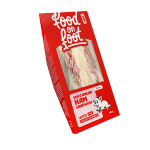 SOFT BREAD SENDVIČS AR ŠĶIŅĶI UN MARINĒTIEM GURĶIEM