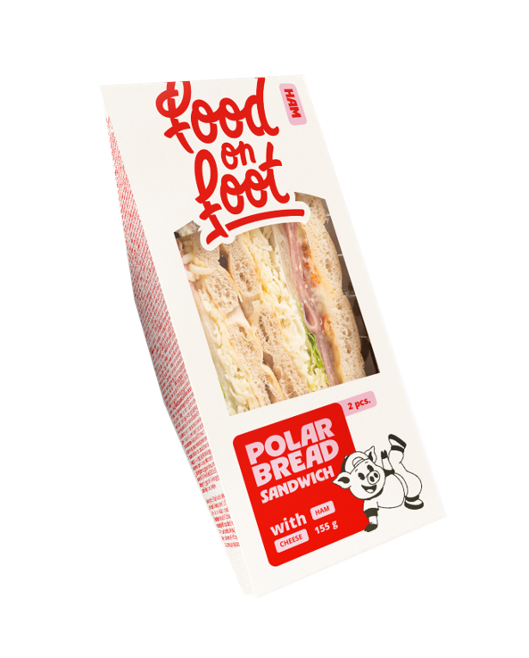 SPECIAL POLĀRMAIZES SENDVIČS AR ŠĶIŅĶI UN SIERU