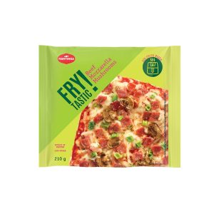 PICA FRYTASTIC AR LIELLOPA GAĻU MOCARELLU UN SĒNĒM