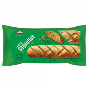 FRANČU BAGETES AR SVIESTU UN ZAĻUMU PILDĪJUMU (2 GB)