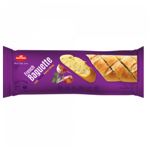 FRANČU BAGETE AR ĶIPLOKU SVIESTA PILDĪJUMU (IEPAKOTA)